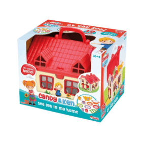 Çocuk 03021 Candy Ken Ev Çay Set -Dede