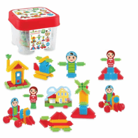 Çocuk 03316 Kaktüs Blokları 80 Parça -Dede