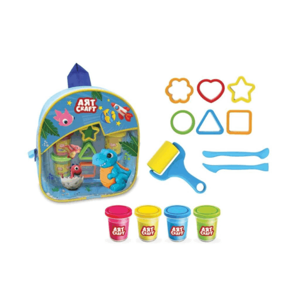 Çocuk 03339 Sırt Çantalı Hamur Seti -Dede - Görsel 2