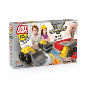 Çocuk 03727 İş Makineleri Kum Seti 750 gr -Dede