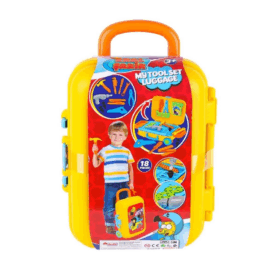 Çocuk 03907 Kral Şakir Tamir Seti Bavulum -Fentoys