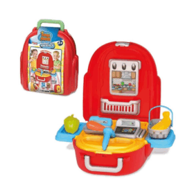 Çocuk 03908 Kral Şakir Market Set Sırt Çantası -Dede