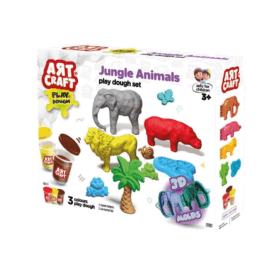 Çocuk 03997 Art Craft Orman Hayvanları Hamur Set 168 Gr -Fentoys