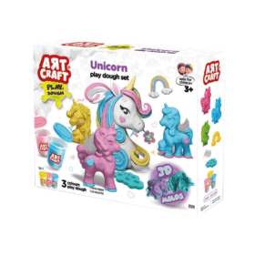 Çocuk 03999 Art Craft Unicorn Hamur Set 168 Gr -Fentoys