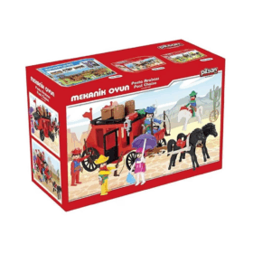 Posta Arabası Mini Mekanik Seri Çocuklar İçin Eğitici Oyun