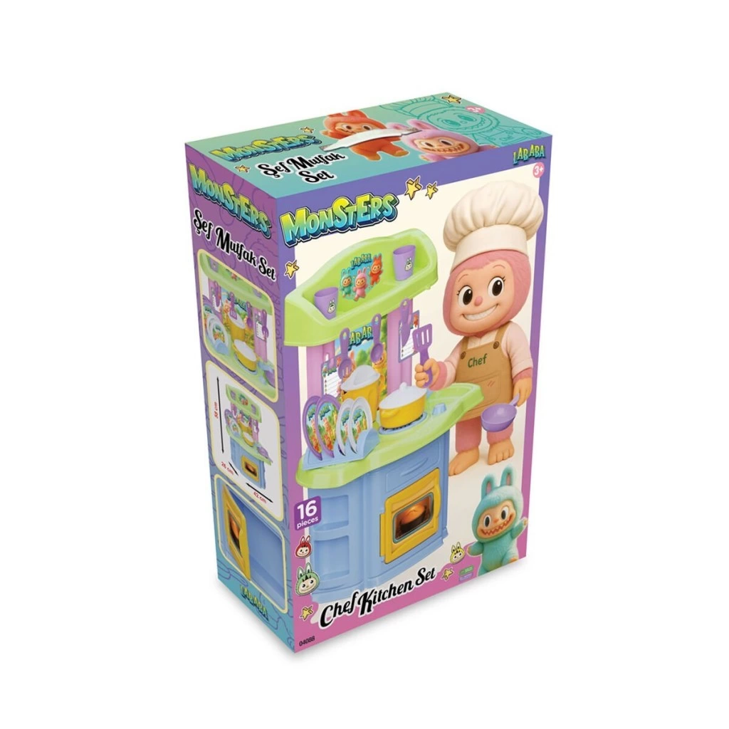 Eğitici Oyuncak 04088 CANAVARLAR ŞEF MUTFAK SET - Görsel 3