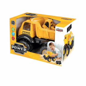 Power İş Makineli Kamyon Eğitici ve Eğlenceli Çocuk Oyuncağı