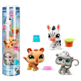 Çocuk 0621 Littlest Pet Shop Minişler 3’lü Figür Seti S2