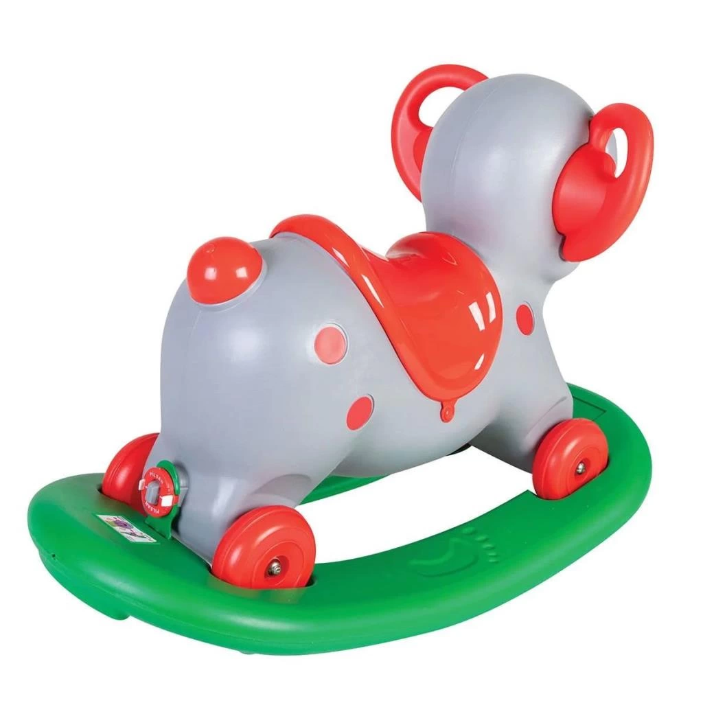 07 523 Çocuk Sallanan Fil Gri - Görsel 3