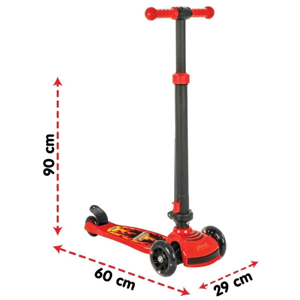 Eğitici Oyuncak 07354 POWER SCOOTER ( KIRMIZI) - Görsel 2
