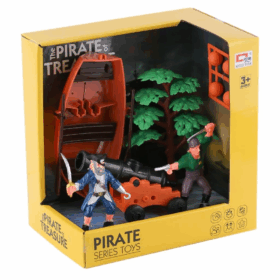 Top Atan Kayıklı Korsan Seti Çocuk Gelişim ve Eğlenceli Oyuncak