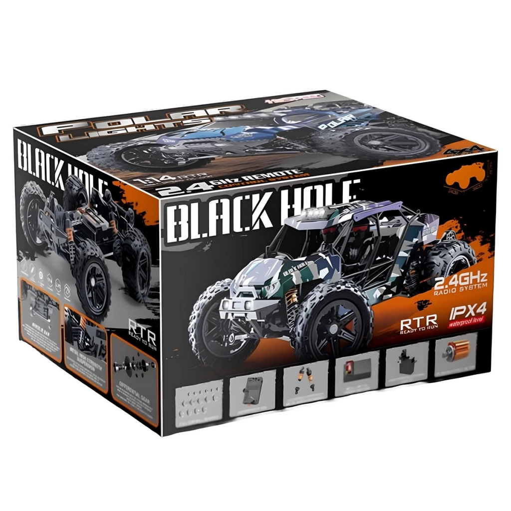 1/14 Elektrikli Servo Motor Spor Arazi Aracı - Görsel 4