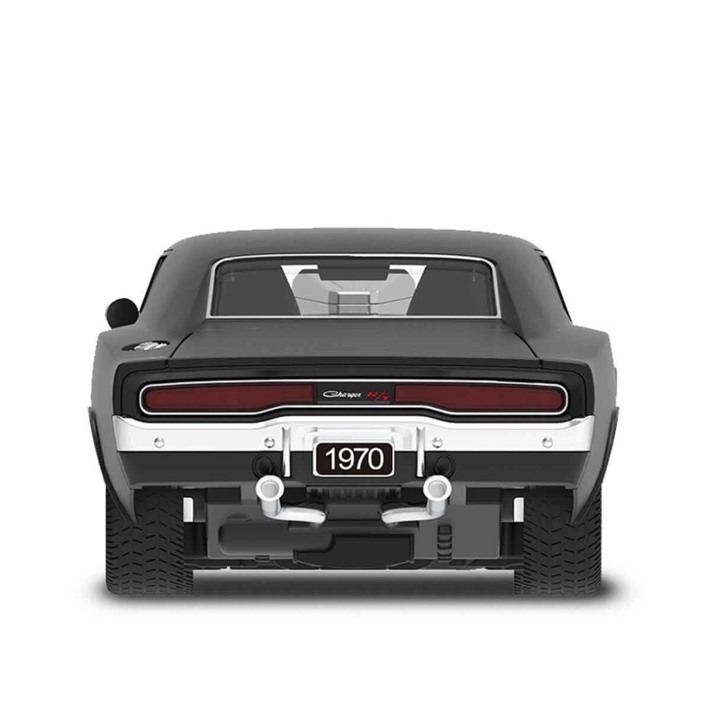 Çocuk 1:16 1970 Dodge Charger R/T Sesli ve Işıklı Uzaktan Kumandalı Araba - Görsel 5