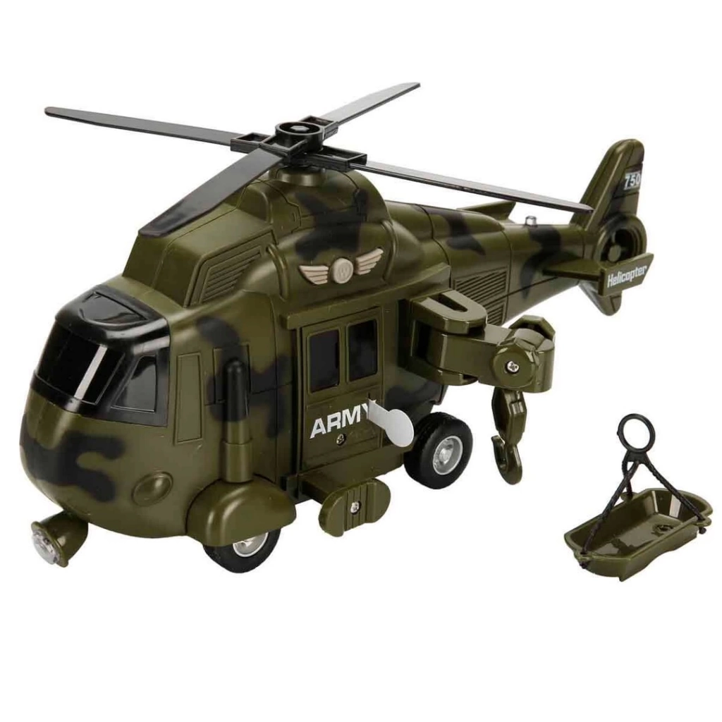 Çocuk Eğitici Gelişim 1:16 Maxx Wheels Sesli ve Işıklı Helikopter - Görsel 2
