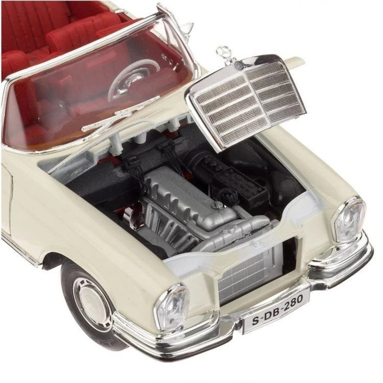 Eğitici Oyuncak 1:18 1967 Mercedes Benz 280 SE - Görsel 3