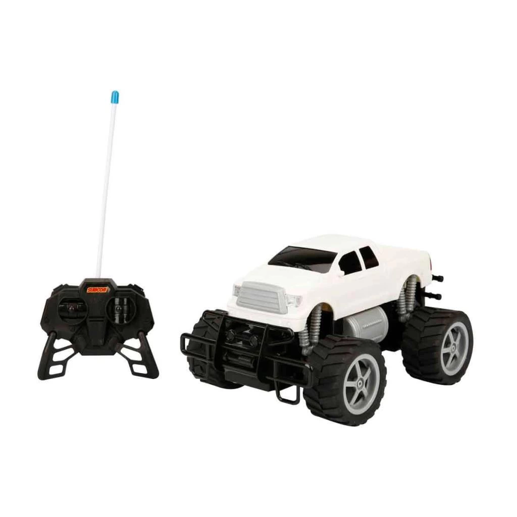 Çocuk 1:18 Kumandalı Jumbo Wheels Usb Şarjlı Araba 26 cm - Görsel 4