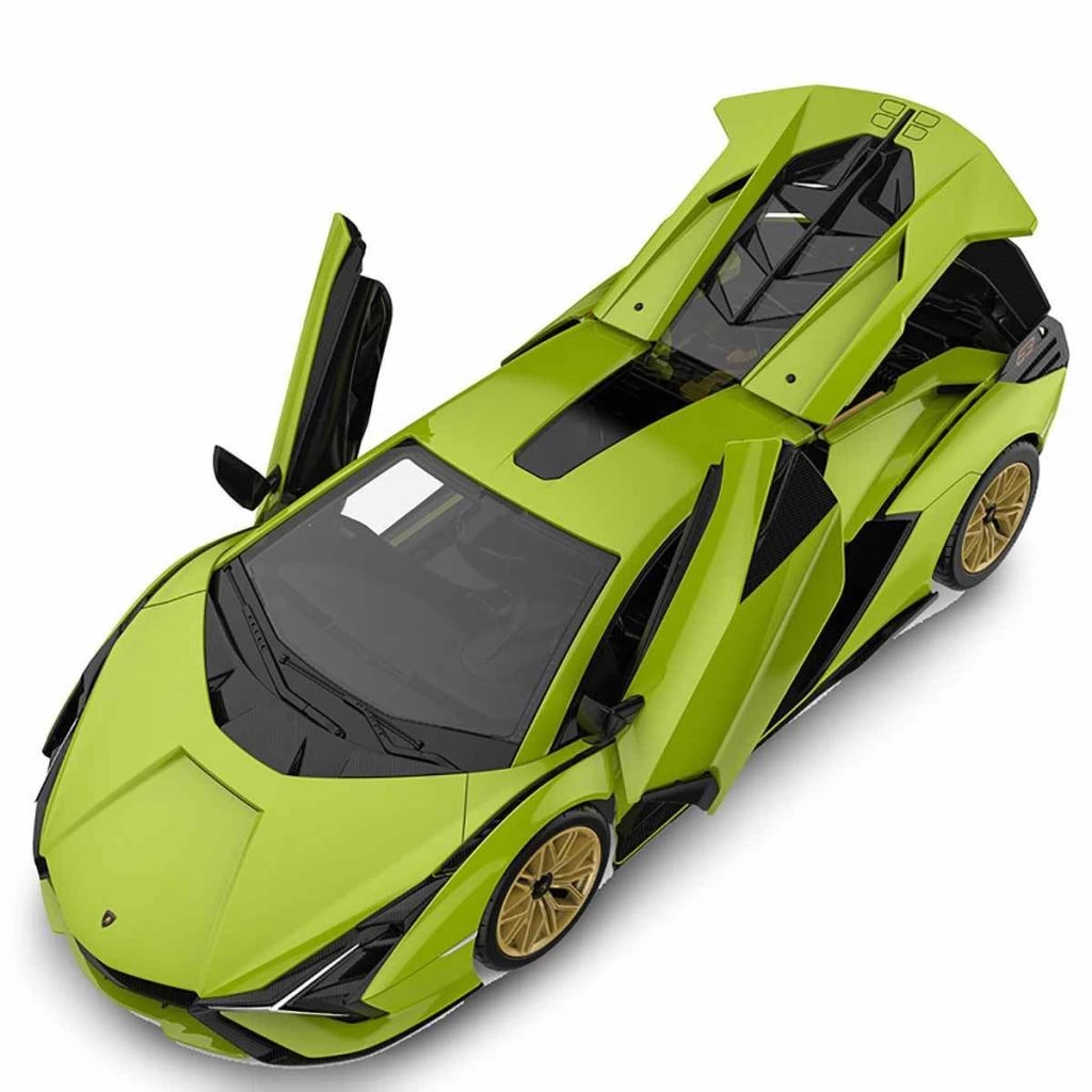 Çocuk 1:18 Lamborghini Sian FKP 37 Uzaktan Kumandalı Model Araç Montaj Kiti - Görsel 2