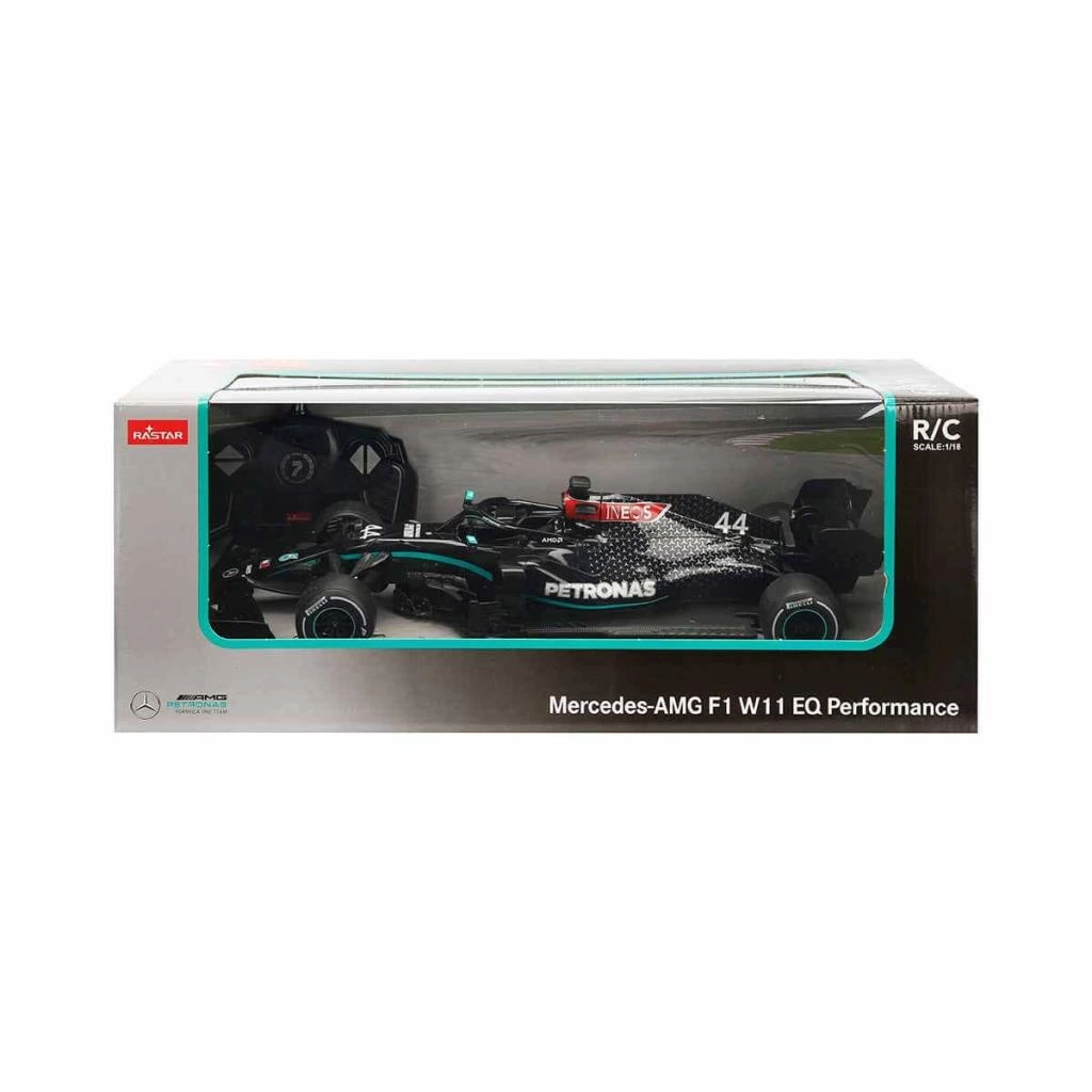 Çocuk 1:18 Mercedes AMG F1 W11 EQ Performance Uzaktan Kumandalı Araba - Görsel 2