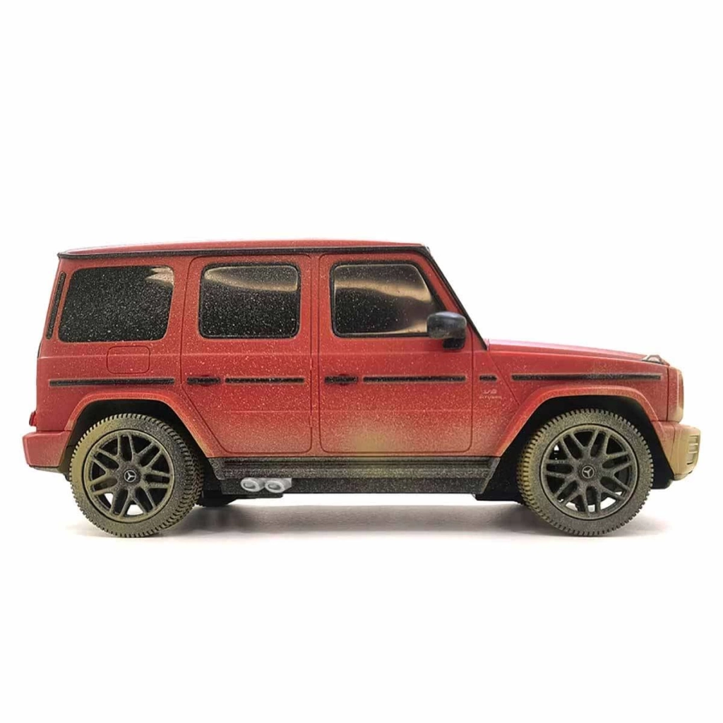 Çocuk 1:24 Mercedes Benz AMG G 63 Muddy Uzaktan Kumandalı Araba - Görsel 4