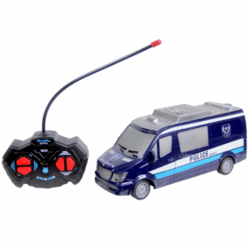 1:32 City Express Kumandalı 27 Mhz Pilli Polis Minibüsü