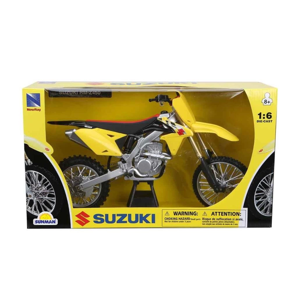 1:6 NewRay Suzuki RM-Z450 Model Motosiklet - Görsel 2