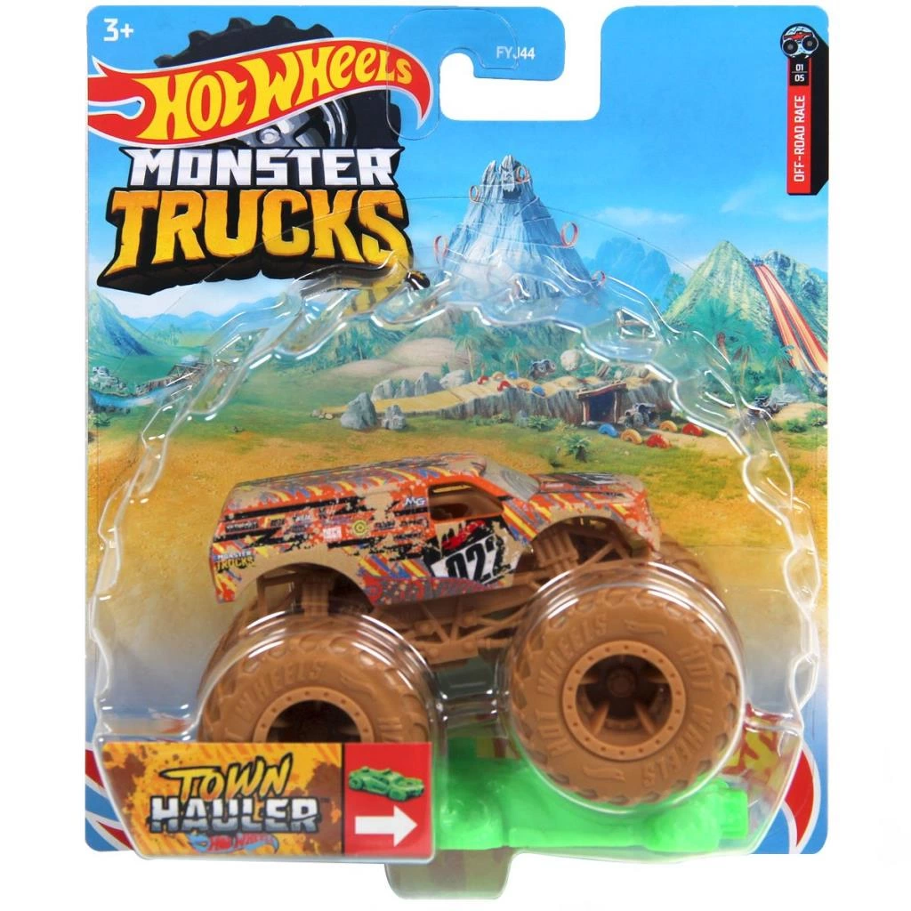 1:64 Hot Wheels Monster Trucks Araba FYJ44 - Görsel 3