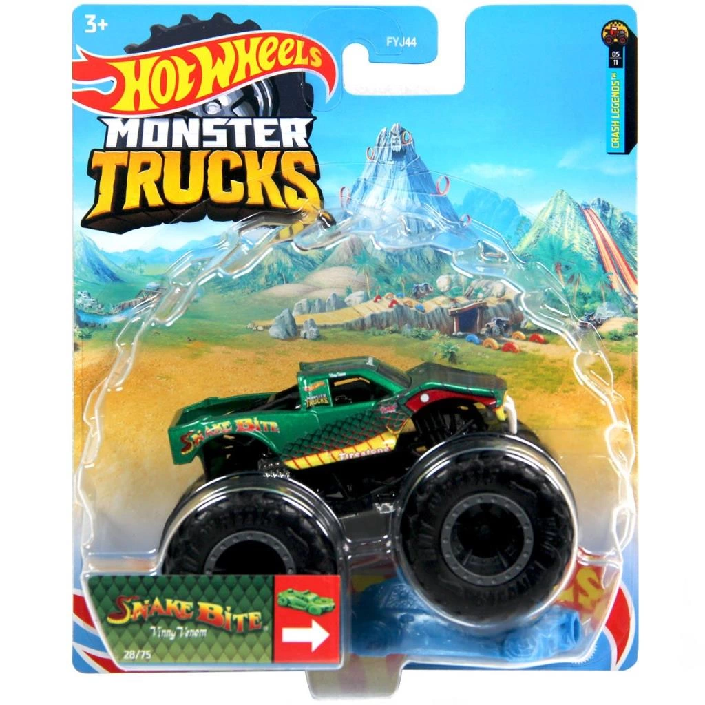 1:64 Hot Wheels Monster Trucks Araba FYJ44 - Görsel 4