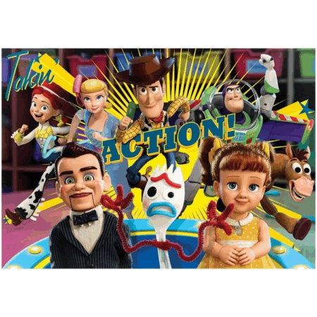 Çocuk 100 Parça Toy Story 4 Puzzle