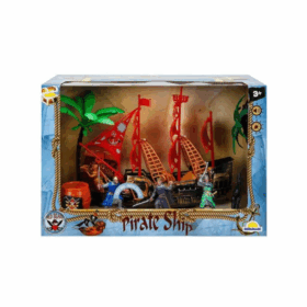 1002010 Sesli ve Işıklı Korsan Gemisi Oyun Seti -Sunman