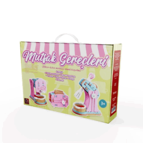 Çocuk 1007 Ahşap Mutfak Gereçleri Seti - Lulubere Oyuncak