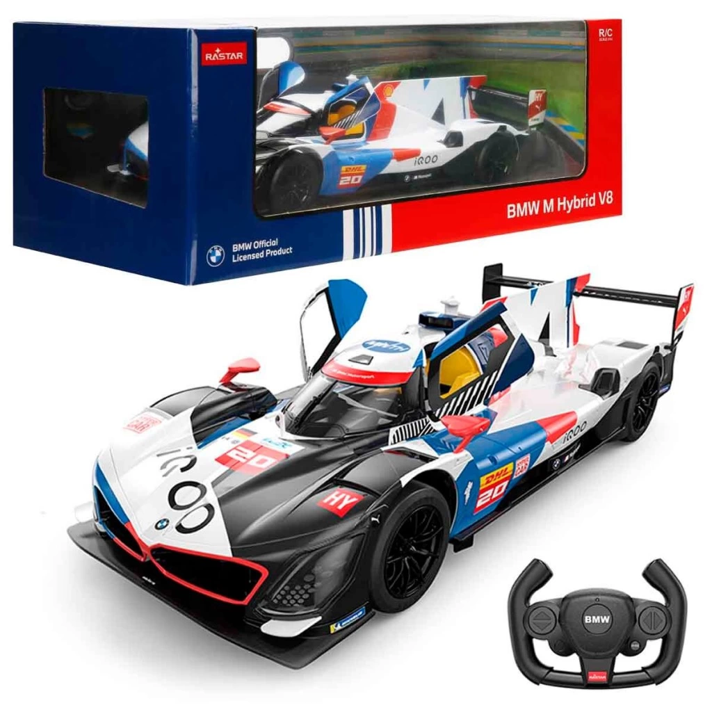Eğitici Çocuk 10190 SUN-RAS-R C ARABA 1 14 BMW M HYBRID V8 LMDH FF 2 4GHZ - Görsel 4