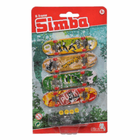 Çocuk 103306084 Finger Skateboard Kaykay Seti -Simba
