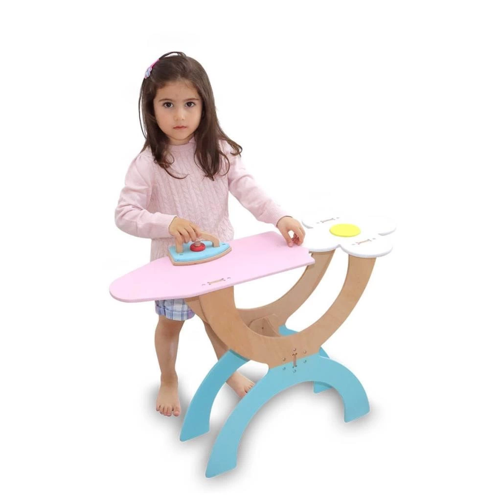 Çocuk 1038 Ahşap Ütü Masası Seti -Lulubere Oyuncak - Görsel 4