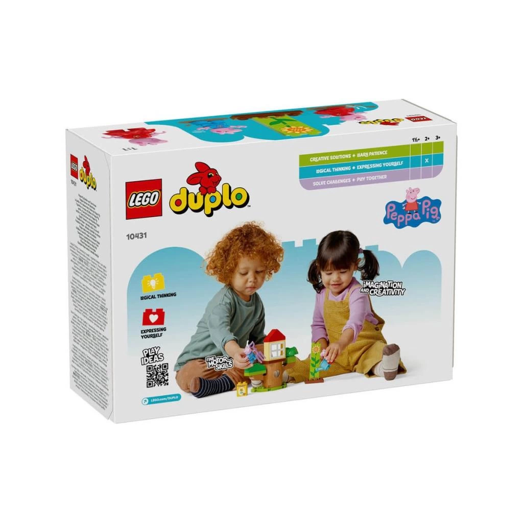 10431 Lego Duplo Peppa Pig Bahçe ve Ağaç Ev 20 parça +2 yaş - Görsel 4