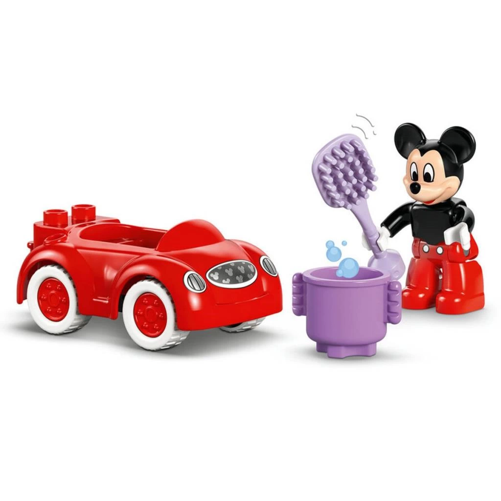 Mickey Mouse Kulüp Evi ve Arabası 27 Parça +2 Yaş İçin Eğitici Oyun Seti - Görsel 3