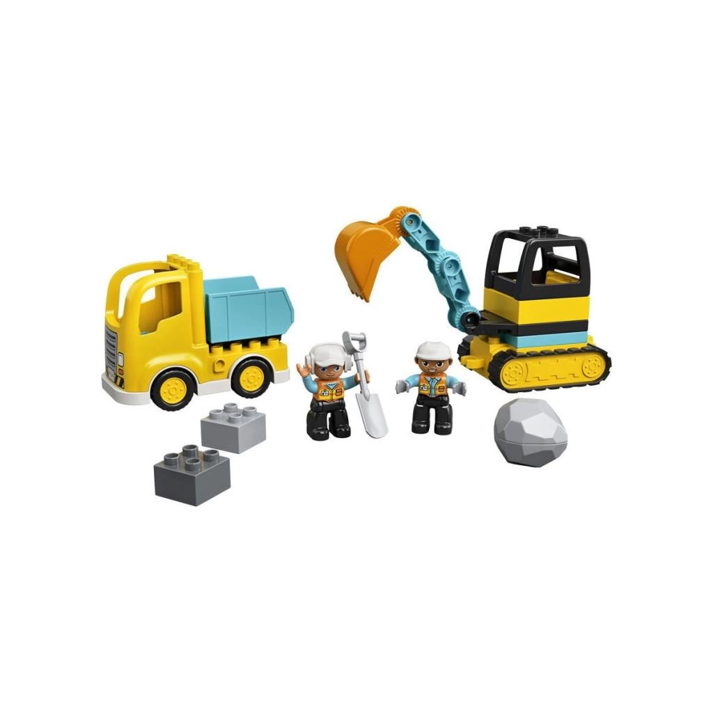 10931LegoDuplo-TownKamyonvePaletliKazıcı20parça+2yaş - Görsel 2