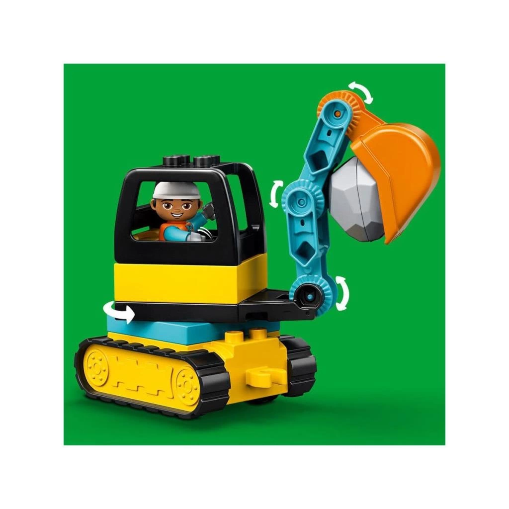 10931LegoDuplo-TownKamyonvePaletliKazıcı20parça+2yaş - Görsel 3