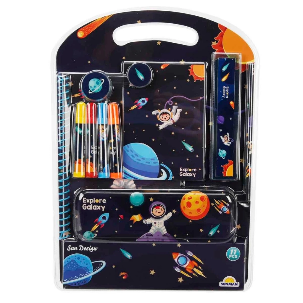 Eğitici Çocuk 11'li Kırtasiye Seti - Görsel 2