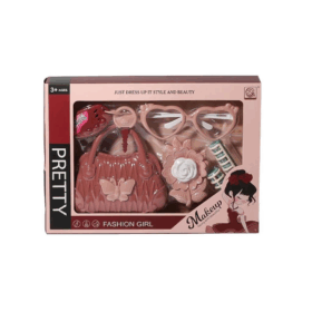 Çocuk 1188-1-4 Çantalı Güzellik Seti -Birliktoys