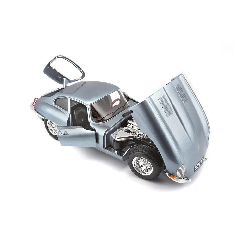 1:18 Model Araba Jaguar E-Type Eğitici ve Koleksiyonluk Oyuncak - Görsel 4