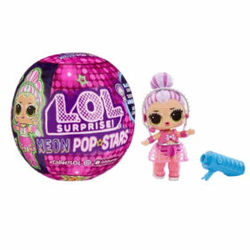 Neon Pop Yıldızları Bebek - Çocuk İçin Eğlenceli ve Eğitici Oyuncak  Bebek Seti