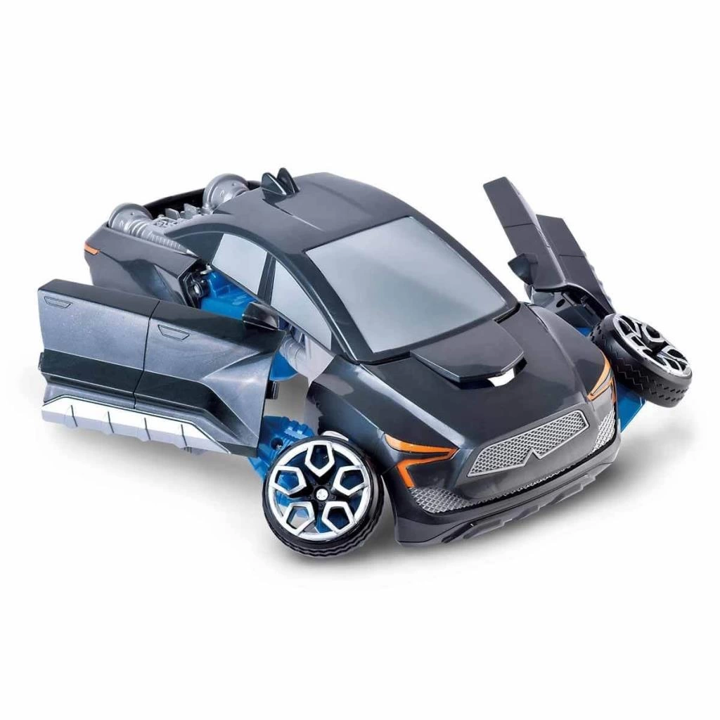 Dönüşebilen Robot 37 cm Sesli ve Işıklı Çocukların Keşfetme Becerisini Artıran Oyuncak - Görsel 5