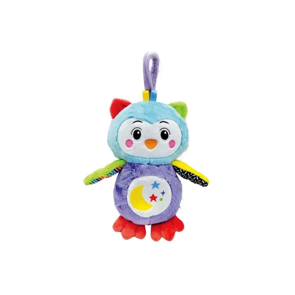 Işıklı Peluş Baykuş – Bebekler İçin Duyusal Gelişimi Destekler - Görsel 2