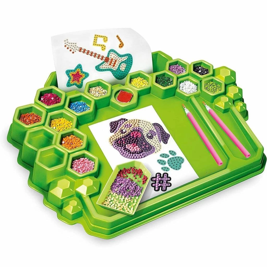 18716 Clementoni Idea Işıltılı Tasarımlar +7 yaş - Görsel 2