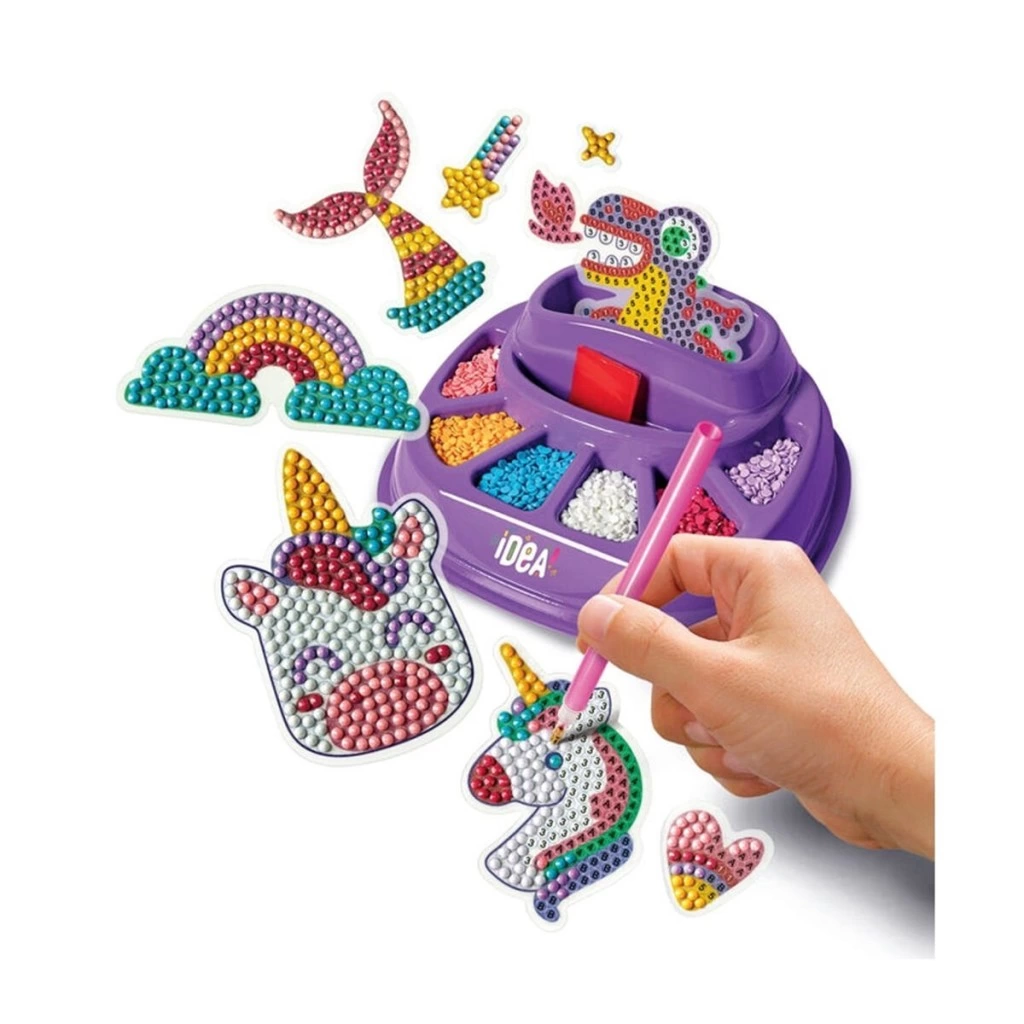 Eğitici Çocuk 18746 Idea Clemetoni - Işıltılı Tasarım Seti - Fantastik Sanat - Görsel 2