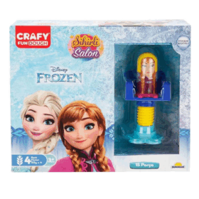 1887 Crafy Frozen Sihirli Salon Oyun Hamur Seti 200 g 15 Parça