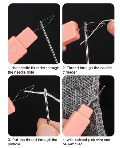 Eğitici Oyuncak 2 in 1 Dikiş Sökme ve İğne İplik Takma Aparatı - Görsel 3