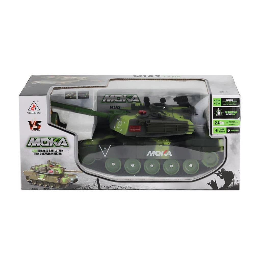 Kumandalı Büyük Tank Eğitici Oyuncak Çocuklar İçin Strateji Becerisi Kazandırır - Görsel 2