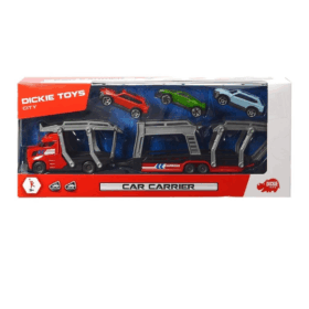 Dickie Araba Taşıyıcı 28 cm, Çocuklar İçin Eğitici Araba Taşıma Oyun Seti