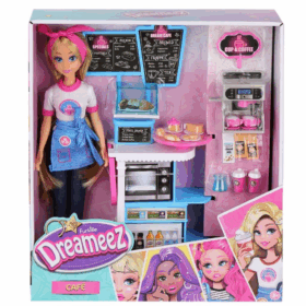 Dreameez Bebek ve Cafe Oyun Seti, Çocuklar İçin Eğlenceli ve Yaratıcı Oyun Zamanı
